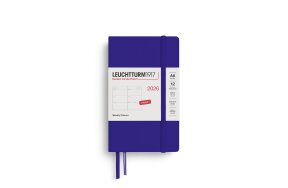 LEUCHTTURM WEEKLY PLANNER 2026 A6 HC 12 MONTHS INK 372729